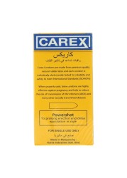 CAREX CONDOMS POWERSHOT DELAY 12'S