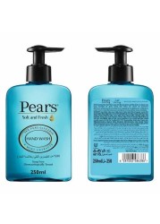 Soft and Refreshing Pear Hand Wash With Mint Extract 98% Pure Glycerin 250 ml