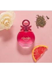 United Colors of Benetton Colors Pink for Women - Eau de Toilette - 80ml