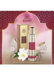 عطر Hamidi Natural Water Perfume 100ml - 4-Pieces Gift Set - للجنسين (Vanilla Elixir، Jasmine Bud & TubeRose، Amber & Oud- Naturals) Non Alcoholic