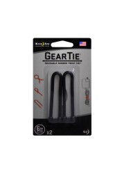 Nite Ize GearTie Reusable Rubber Twist Tie Pack (15.24 cm, 2 Pc.)
