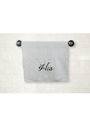 Truebell His' Hand Towel (90 x 50 cm, White)