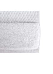 منشفة حمام كلاسيكية (68 × 140 سم، أبيض)