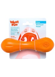 West Paw Hurley Dog Chew Toy (Orange, Small)