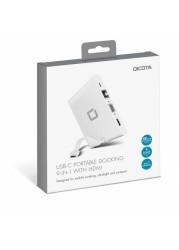Dicota USB-C Portable Docking 9-In-1 With HDMI
