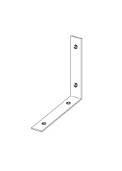 دعامة إنشاءات معدنية سوكي (12 × 12 × 2 سم)