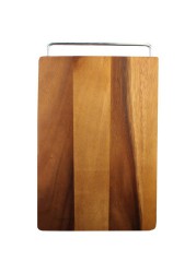 Billi Acacia Wood Cutting Board, ACA-9MF (35 x 22 x 7 cm)