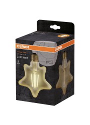 Osram Vintage 1906 Star LED Light (4.5 W, Extra Warm White )