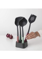 Brabantia Tasty+ Nylon Kitchen Utensils Set W/Stand (4 Pc.)