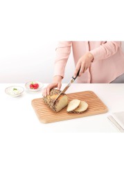 Brabantia Profile Large Wooden Chopping Board for Bread (1.9 x 25 x 40.1 cm)