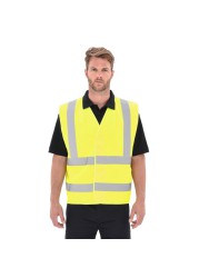 High Vis Polyester Vest (S/M)