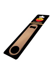 Raj Copper Flat Bottle Opener (25.2 x 6.2 x 1.1 cm)