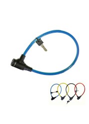 Master Lock Steel Bike Cable Lock W/Keys (65 x 0.8 cm, Assorted Color)