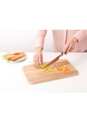 Brabantia Profile Large Wooden Chopping Board for Vegetables (1.8 x 25 x 40 cm)