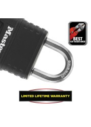 Master Lock Zinc Heavy Duty Padlock (8.7 x 5.7 x 3.1 cm)