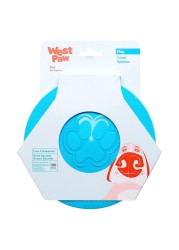 West Paw Zisc Dog Chew Toy Disc (Blue, Large)