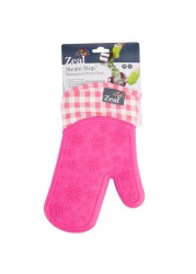 Zeal Gingham Steam Stop Waterproof Oven Glove