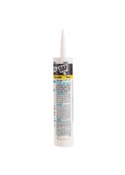 DAP Alex Plus Acrylic Latex Caulk Plus Silicone (300 ml, White)