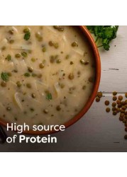 Knorr Nutritious Grains Soup for Lunch Dinner or Snacks Bean &amp; Lentil Creamy Noodle Source of Protein 124g