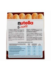 Ferrero Nutella B-Ready Hazelnut Spread 22g x Pack of 6 Sachets