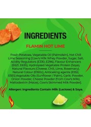 Lay&#39;s Flamin&#39; Hot Lime Flavoured Potato Chips, 165g