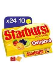 Starburst Original Fruit Chews Candy 45g x Pack of 24