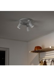 NYMÅNE Ceiling spotlight with 3 spots