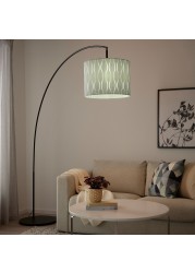 LÖKNÄS / SKAFTET Floor lamp, arched