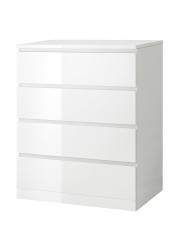 MALM Chest of 4 drawers