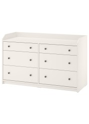 HAUGA Chest of 6 drawers