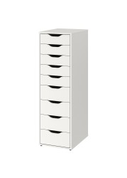 ALEX Drawer unit with 9 drawers