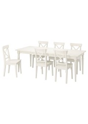 INGATORP / INGOLF Table and 6 chairs