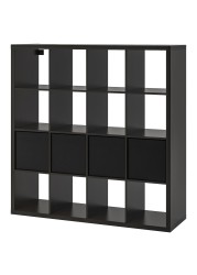 KALLAX Shelving unit with 4 inserts