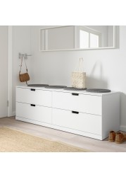 NORDLI Chest of 4 drawers