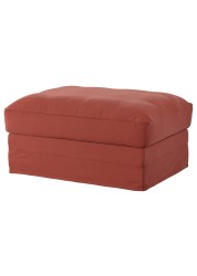 GRÖNLID Cover for footstool with storage