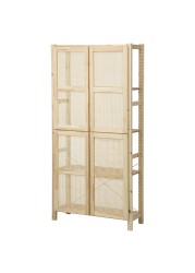 IVAR Shelving unit with doors