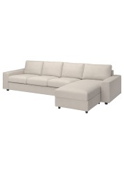 VIMLE Cover 4-seat sofa w chaise longue