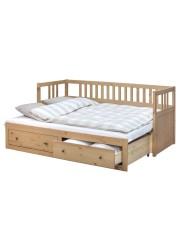 HEMNES Day-bed w 2 drawers/2 mattresses