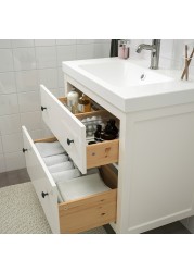 HEMNES / ODENSVIK Bathroom furniture, set of 4