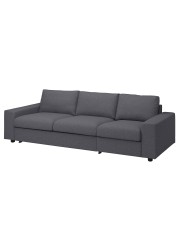 VIMLE Cover for 3-seat sofa-bed