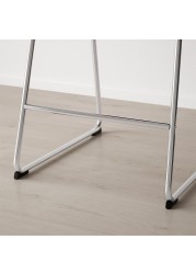 BERNHARD Bar stool with backrest