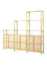 IVAR Shelving unit with doors