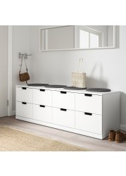 NORDLI Chest of 8 drawers