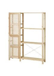 IVAR Shelving unit with doors