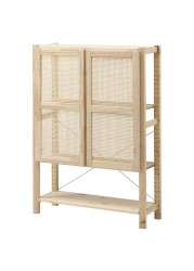 IVAR Shelving unit with doors