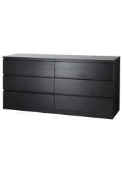 MALM Chest of 6 drawers