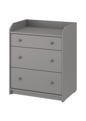 HAUGA Chest of 3 drawers