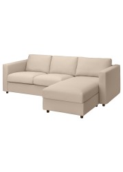 VIMLE 3-seat sofa with chaise longue