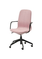 LÅNGFJÄLL Office chair with armrests