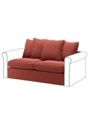 GRÖNLID Cover for 2-seat sofa-bed section